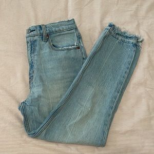 Abercrombie & Fitch high rise mom jean